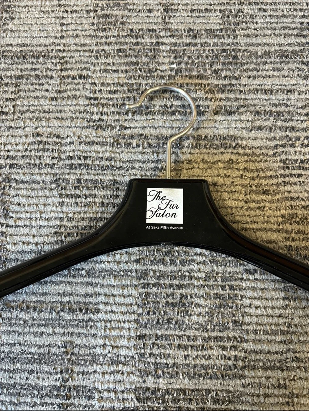 The Fur Salon • Saks Fifth Ave • Garment Bag & Hanger